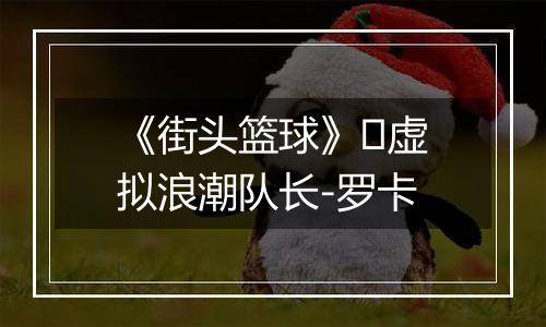 《街头篮球》​虚拟浪潮队长-罗卡