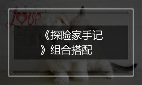 《探险家手记》组合搭配