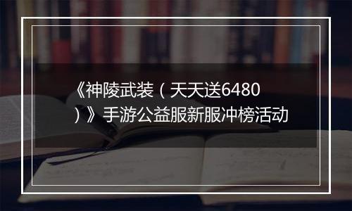 《神陵武装（天天送6480）》手游公益服新服冲榜活动