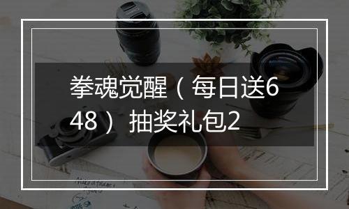 拳魂觉醒（每日送648） 抽奖礼包2